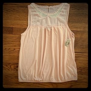 Women's AE  Sleeveless Blouse Top NWT Size XL